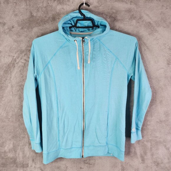 Womens Light Blue Champion Authentic Hoodie Jacket Full Zip Long Sleeve Size 1X - Picture 2 of 12